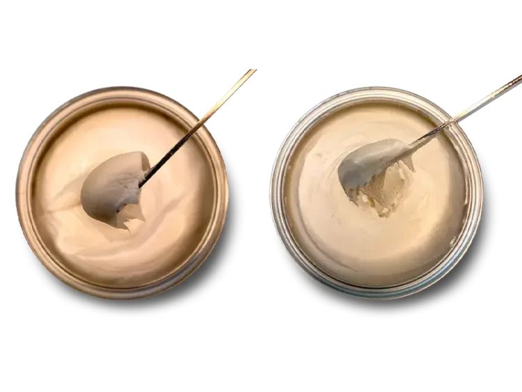 Клей эпоксидный Tenax Fixtop A+B бежевый 2 л густой морозостойкий для камня агломерата керамики древесины