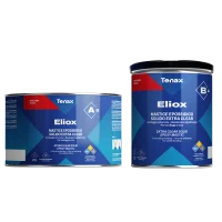 Клей эпоксидный Tenax Eliox A+B прозрачный 2,25 л сверхпрочный нежелтеющий морозостойкий для камня керамики кварца