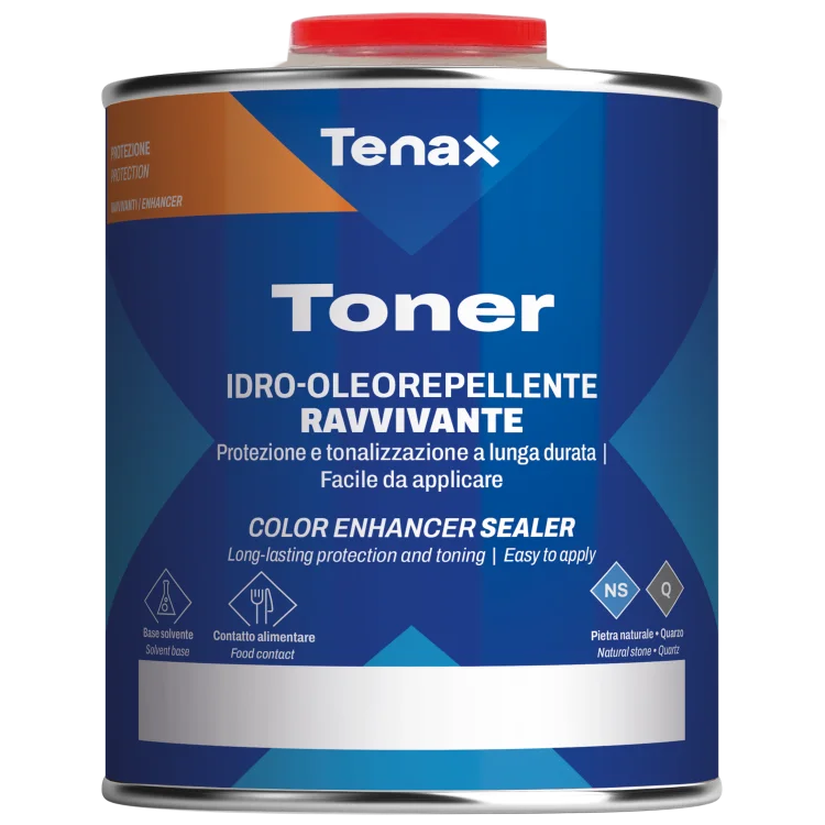 Просочення захисне Tenax Toner 0,25 л, водо-масло-брудовідштовхувальне, тонуюче, для каменю і кварцу на кухні