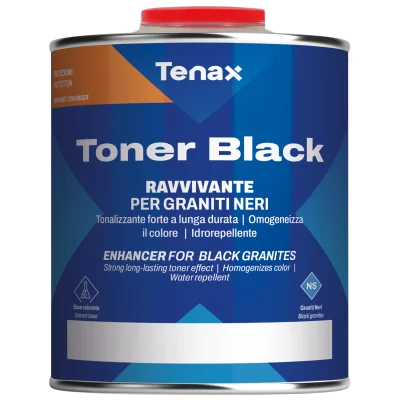 Пропитка защитная Tenax Toner Black 0,25 л, водо-масло- грязеотталкивающая, тонирующая, для черного гранита