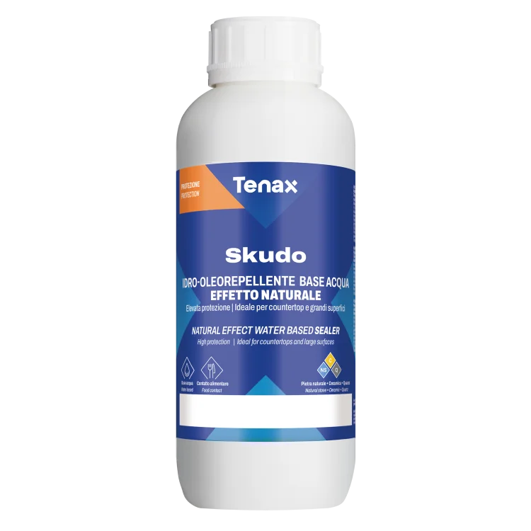 Просочення захисне Tenax Skudo 1 л, водо- масло- брудовідштовхувальне для каменю, кварцу, кераміки на кухні