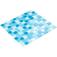 Мозаика керамическая Kotto Ceramica GM 4051 C3 Blue d/Blue m/Structure  300 х 300 х 4   ( 25 х 25 )