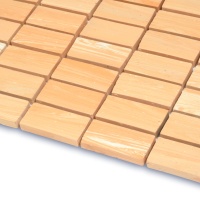 Мозаїка з керамограніту Kotto Ceramica MI7 23460111C Dorato 300 x 300 х 7 (прямокутник 23 x 46)