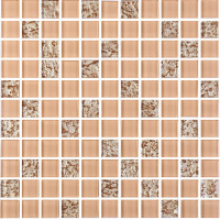 Мозаика керамическая Kotto Ceramica GM 8003 C2 Beige gold S1/Beige white/  300 х 300 х 8   ( 25 х 25 )