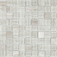 Мозаика стеклянная V-MOS MJ3029 Mozaico De Lux