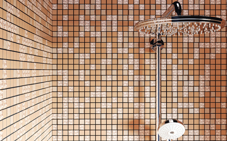 Мозаика керамическая Kotto Ceramica GM 8004 C2 Beige pearl S1/Beige/beige pearl  300 х 300 х 8   ( 25 х 25 )