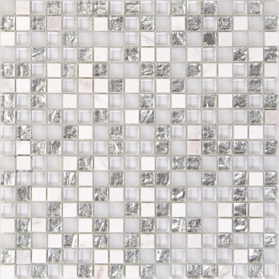 Мозаика стеклянная T-MOS DF01+G01+ARISTON Mozaico De Lux