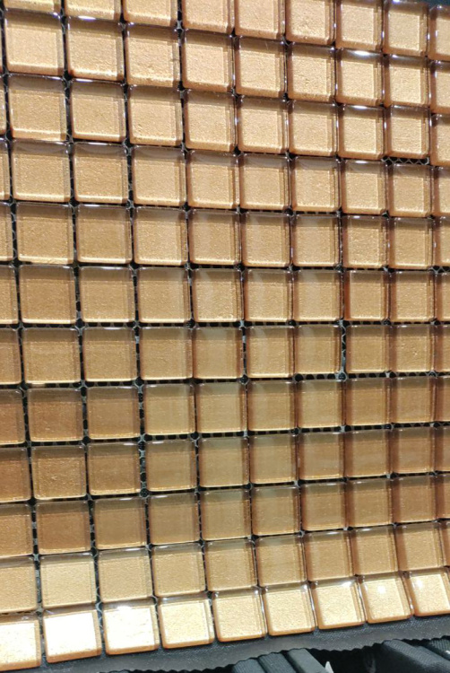 Мозаика Dune Vitra Mosaico Oro 29.8*29.8 золотистая