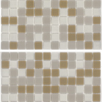Мозаїка скляна АкваМо MX25-1-01-19-20 бежево-біла розтяжка градієнт 1912x317x4 мм в басейн хамам ванну сауну Мозаїка скляна АкваМо MX25-1-01-19-20 бежево-біла розтяжка градієнт 1912x317x4 мм в басейн хамам ванну сауну