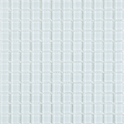 Мозаїка скляна S-MOS A-10 Crystal White Mozaico De Lux