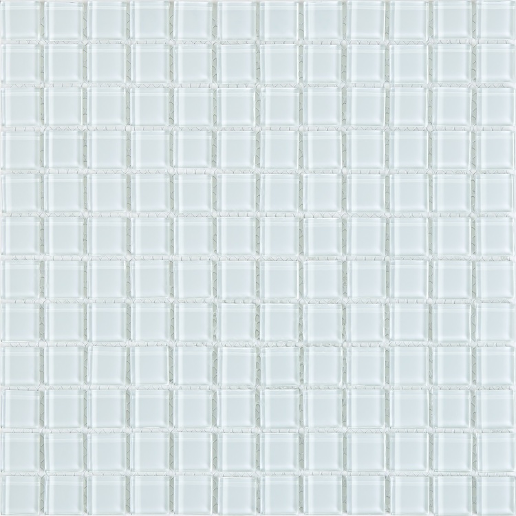 Мозаїка скляна S-MOS A-10 Crystal White Mozaico De Lux