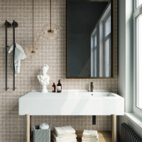 Мозаїка з керамограніту Kotto Ceramica MI7 10100604C Beige 300 x 300 х 10 (кубок 10 x 10)