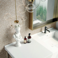 Мозаика из керамогранита Kotto Ceramica MI7 K9201 C2 Salino/Grigio Freddo 300x300x10 (прямоугольник 10х20)