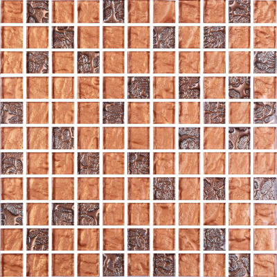 Мозаика керамическая Kotto Ceramica GM 8017 C2 Brown S2 Rose/Bronze S7/  300 х 300 х 8   ( 25 х 25 )