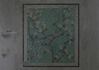 Mosaic panel on order