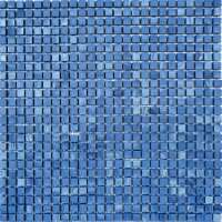 Мозаика из керамогранита Kotto Ceramica MI7 10100605C Oltremare 300 x 300 х 10   ( кубик 10 x 10 )