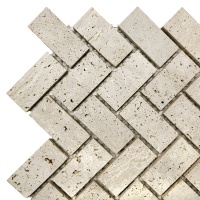 Мозаїка з травертину Матова МКР-5СН (47x23) Travertine Classic