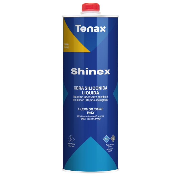 Віск рідкий Tenax Shinex прозорий 750 мл для полірування та тонування натурального та штучного каменю
