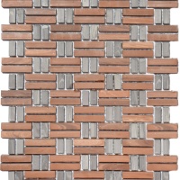 Мозаїка із керамограніту Kotto Ceramica MI7 K9302 C2 Bucchero/Noce 300x300x10