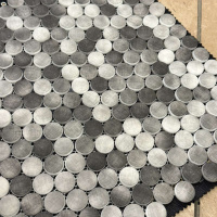 Мозаика Dune 187662 Essential 31.5*29 серая стеклянная