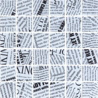 Мозаика стеклянная Kotto Ceramica GMP 0448012 С print 12  300 x 300 х 4   ( 48 х 48 )