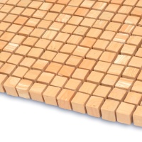 Мозаїка з керамограніту Kotto Ceramica MI7 10100611C Dorato 300 x 300 х 10 (кубок 10 x 10)