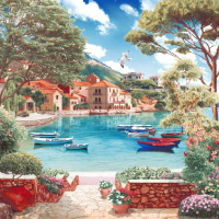 Мозаичное панно Kotto Ceramica Хорватия 750x750