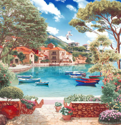 Мозаичное панно Kotto Ceramica Хорватия 750x750