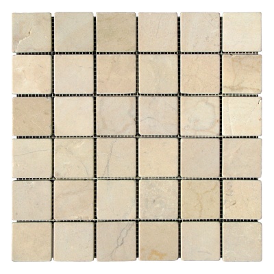 Мозаїка з мармуру Матова МКР-3СВ (47x47) Beige Mix