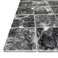 Мозаика из мрамора Полированная МКР-3П (47x47) Black
