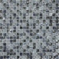 Мозаїка скляна T-MOS DF02+G04+Marble (L) Mozaico De Lux