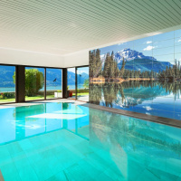 Мозаичное панно Kotto Ceramica Горы 750x750
