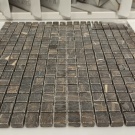 Мозаика Mozaico de Lux Stone C-MOS SABLE BROWN