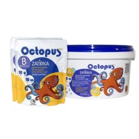 Бежевый Двухкомпонентный эпоксидный заполнитель швов Octopus Zatirka A и B (2,5 кг)