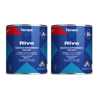Клей епоксідний Tenax Rivo (A+B) 1 л, густий морозостійкий для каменю, кварцу, кераміки, скла, металу