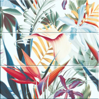 Мозаичное панно Kotto Ceramica Цветы 750x750