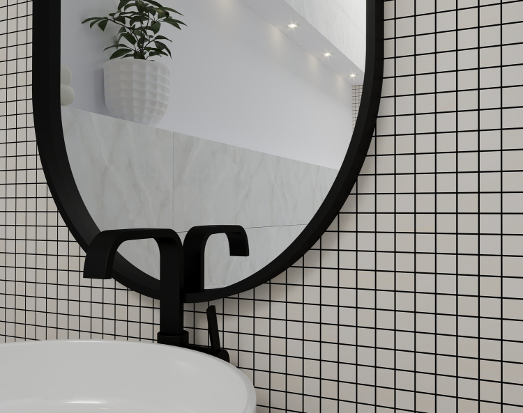 Мозаика из керамогранита Kotto Ceramica MI7 23230210C Salino  300 x 300 х 7     ( квадрат 23 x 23 )