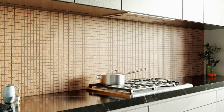 Мозаїка з керамограніту Kotto Ceramica MI7 23230211C Dorato 300 x 300 х 7 (квадрат 23 x 23)