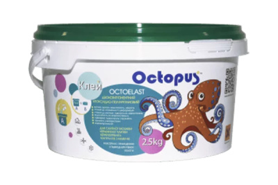 Клей Octoelast двухкомпонентный эпоксидно-полиуретановый 2,5 кг Octopus