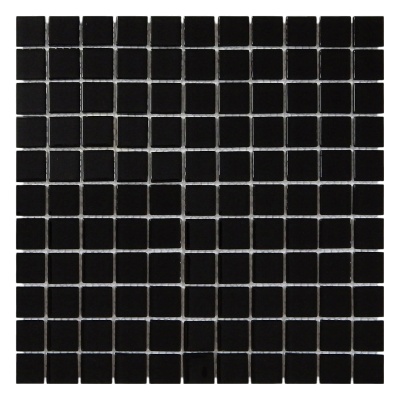 Мозаїка скляна V-MOS AA113 Black Mozaico De Lux