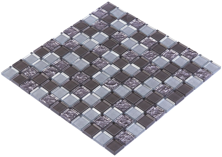 Мозаика керамическая Kotto Ceramica GM 8001 C3 GreyR S1/Grey m/Grey Silver  300 х 300 х 8   ( 25 х 25 )
