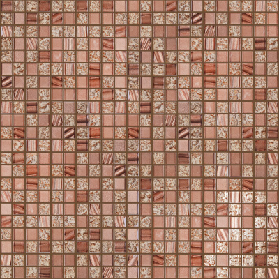 Мозаїка керамічна Kotto Ceramica GM 8006 C3 Brown Sahara S1/Brown Silver S6/Brown Silver 300х300х8 (25х25)