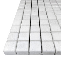 Мозаика из мрамора Полированная МКР-4П (15x15) Thassos
