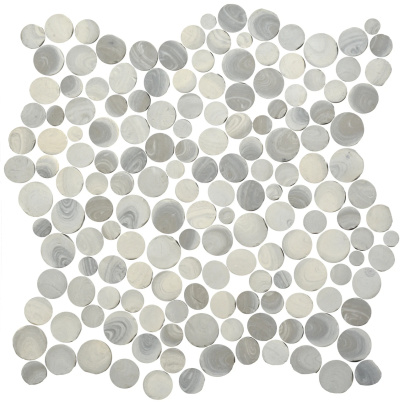 Мозаїка з керамограніту Kotto Ceramica MI7 14300702C Grigio Freddo 300 x 300 х 10 (коло d 14-30)
