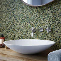 Мозаїка з керамограніту Kotto Ceramica MI7 14300703C Terra Verde 300 x 300 х 10 (коло d 14-30)