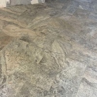 Плитка із травертину Silver Filled and Honed 1,2х30,5х61 см, сіра матова заповнена шліфована Export