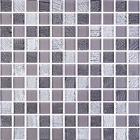 Мозаїка керамічна Kotto Ceramica GM 8009 C3 Grey Dark/Grey m/Grey w S5 300 х 300 х 8 (25 х 25)
