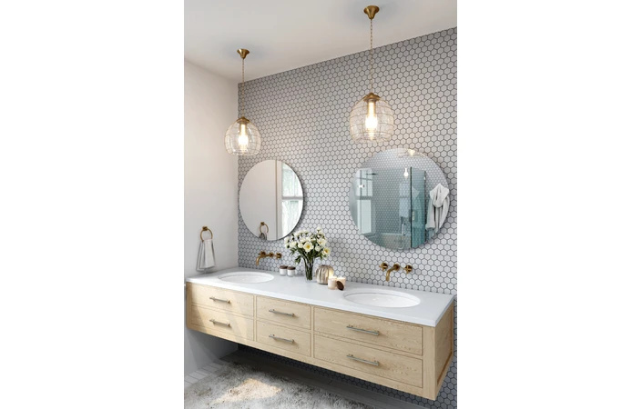 Мозаїка керамічна Kotto Ceramica HEXAGON H 6002 Grey Silver 295 х 295 х 9