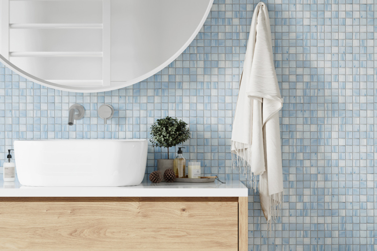 Мозаика из керамогранита Kotto Ceramica MI7 23230219C Lapislazzuli  300 x 300 х 7     ( квадрат 23 x 23 )