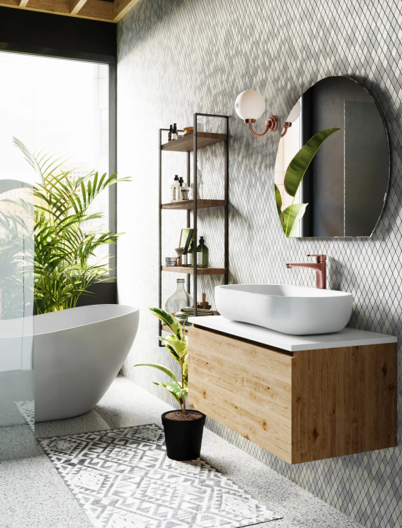 Мозаика из керамогранита Kotto Ceramica MI7 30500301C Grigo Caldo  300 x 300 х 10  ( ромб 30 x 50 )